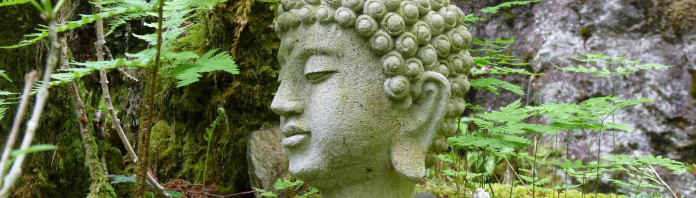 Outdoor Buddha statue